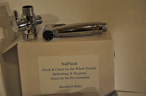 Hand Held Spray Toilet Bidet Attachment - NuFlush