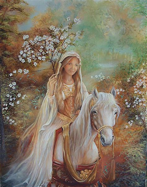 Guinevere Painting by Penny Golledge - Pixels