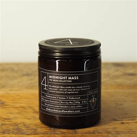 Midnight Mass - Soy Candle - The Bearded Candle Makers