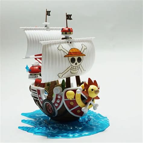 One Piece Thousand Sunny Boat PVC Action Figure Luffy Anime Figures ...