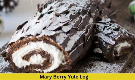 The Best Ever Mary Berry Yule Log Recipe - British Recipes Book