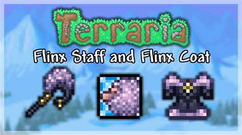 New Terraria Summoner Items: Flinx Staff and Flinx Coat (1.4.1) - YouTube