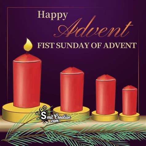 Happy Advent Sunday Wishes, Blessings, Messages Images - SmitCreation.com