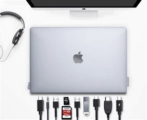 Slimline Apple MacBook USB-C Hub - Geeky Gadgets