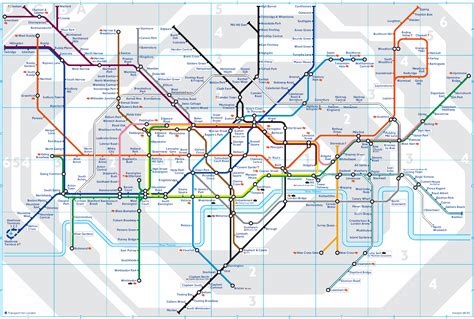 London Tube Map Paddington