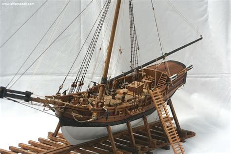 SHIPMODELL: Bermuda Sloop