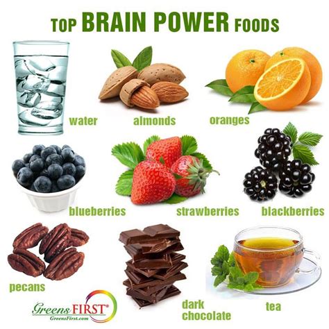 How to Increase Brain Power - Foods for the Brain | Brain power food, Foods for brain health ...