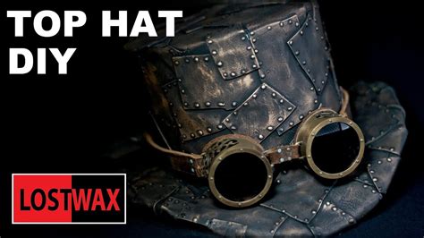 How To Make A Top Hat, DIY Steampunk Fashion Pattern Tutorial - YouTube