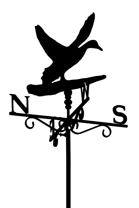 Weathervane Black Silhouette Free Stock Photo - Public Domain Pictures