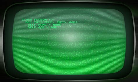 Premium Vector | Silver old green computer terminal screen old tv green widescreen filter retro ...