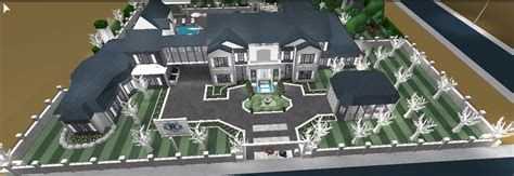 How To Build A Mansion In Bloxburg Tutorial - Design Talk