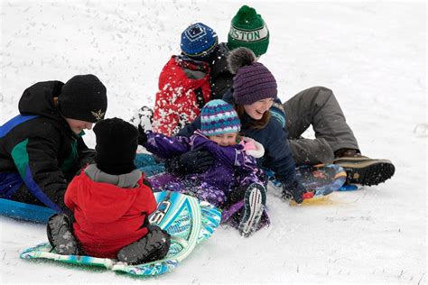 Sledding for fun in Lunenburg – Sentinel and Enterprise