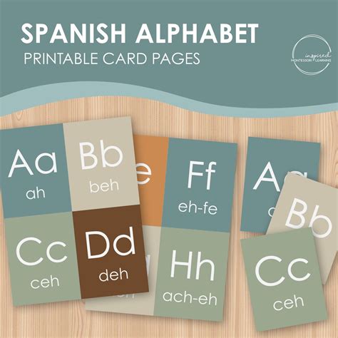 Spanish Alphabet Cards, Spanish for Kids, Spanish Classroom, Bilingual ...