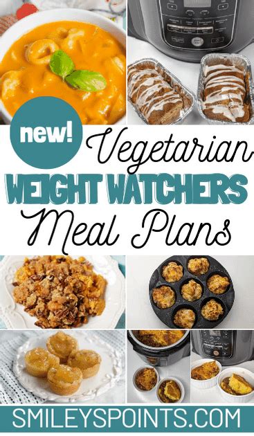 Weight Watchers Vegetarian Meal Plans With Points - Smiley's Points