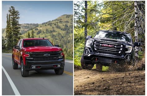 2019 Chevrolet Silverado 1500 vs. 2019 GMC Sierra 1500 | U.S. News ...