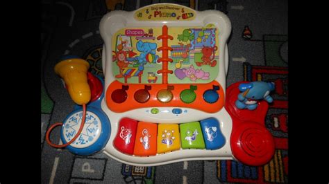 Vtech sing and discover piano - YouTube