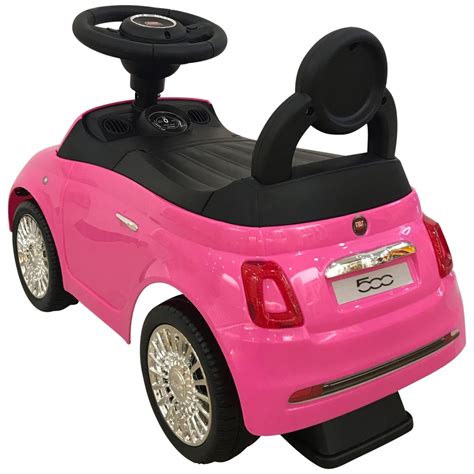 Fiat 500 Ride On Car Pink | Smyths Toys UK