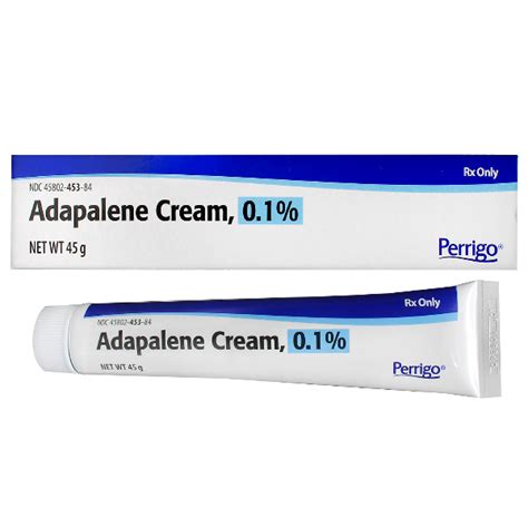 Rx Item-Adapalene 0.1% 45 GM Cream by Fougera Pharma USA -RX