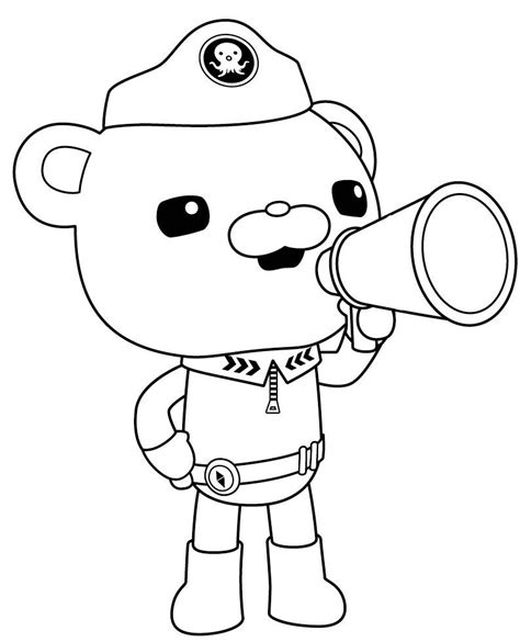 Captain Barnacles Coloring Pages at GetColorings.com | Free printable colorings pages to print ...