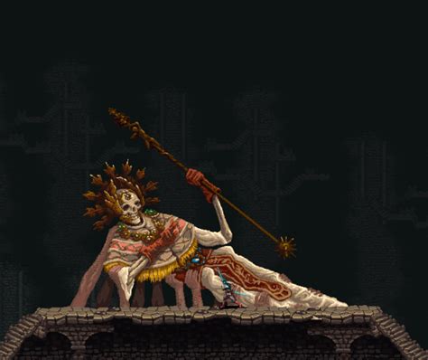 Pixel arts and animations for game Blasphemous :: Behance