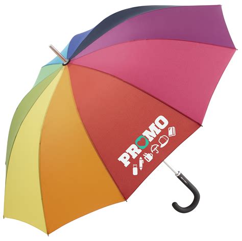 Custom Printed Rainbow Umbrellas | Total Merchandise