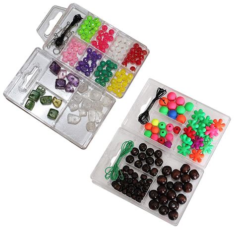 800 Pcs Silver Plated Jewellery Making Kit - Jewelry Supplies Findings ...