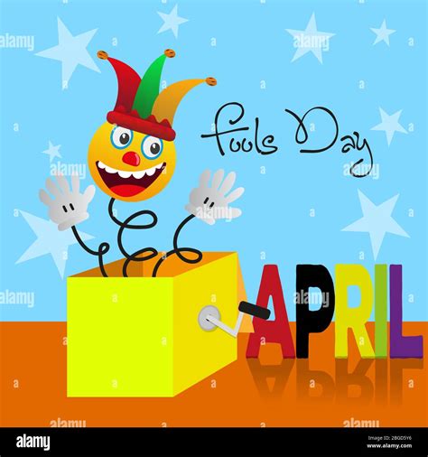 April fool day card Stock Vector Image & Art - Alamy