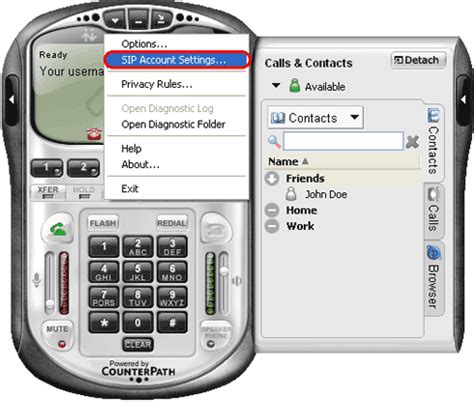 Connecting my evoice number to xlite softphone - gaswmiracle