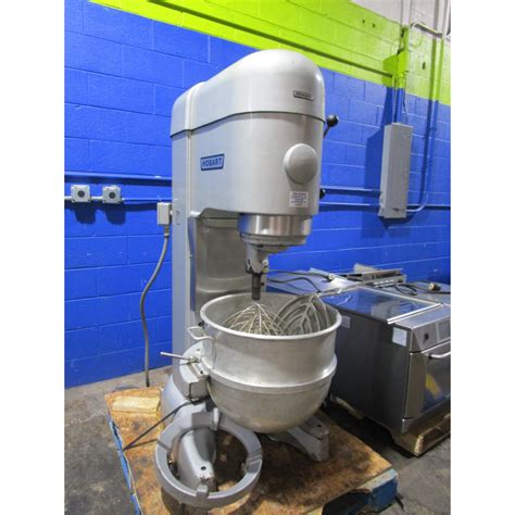 HOBART M-802 80QT COMMERCIAL DOUGH MIXER WITH ATTACHMENTS | Vision ...