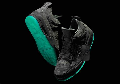 KAWS Air Jordan 4 Glow In The Dark Sole | SneakerNews.com