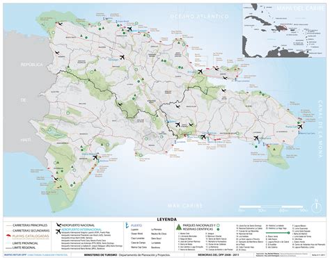 National parks of the Dominican Republic [6142x4820] : MapPorn