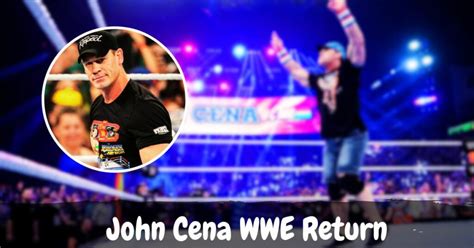 John Cena WWE Return: The Biggest WWE Event in the Country's History!