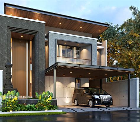 Mrs. DYV 1337 Modern Industrial House 2 Floors Design - Bali