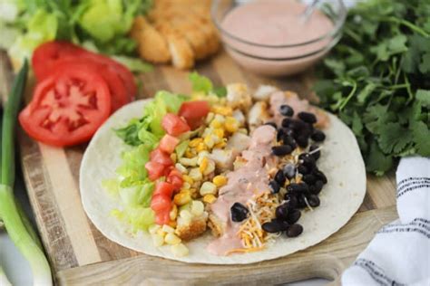 Southwest Chicken Wrap Recipe - The Carefree Kitchen