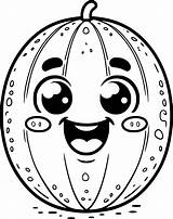 Melon Coloring Pages  ColoringDraftcom sketch template