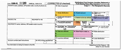 Understanding A 1099 R Form