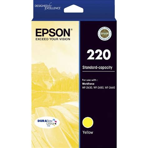 Epson 220 Yellow Ink Cartridge - Inkwell Cartridges & Toner