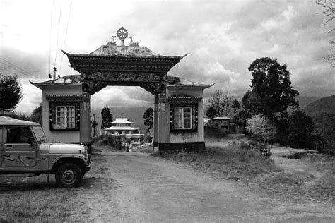Sikkim in B & W- Gateway to the old monastery : Borong, So… | Flickr