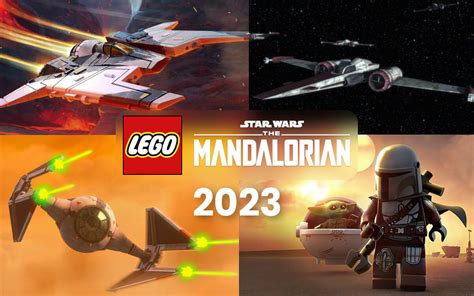 LEGO Star Wars 2023: Mandalorian Fang Fighter, TIE Interceptor & more