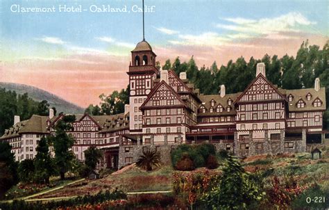 Claremont Hotel, Berkeley, California, old postcards, photos and other ...