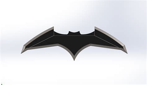 Free STL file batarang 3・Model to download and 3D print・Cults