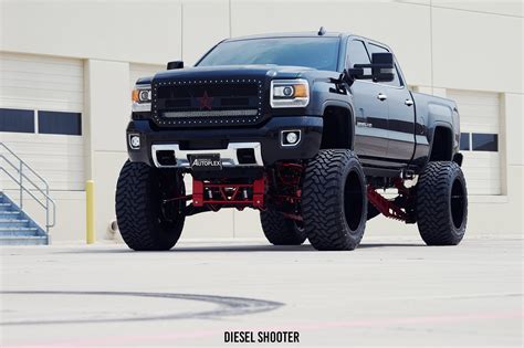 Extreme Lifted GMC Sierra Sporting Bulletproof | CARiD.com Gallery