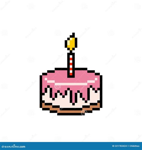 Pixel Birthday Cake Stock Illustrations – 852 Pixel Birthday Cake Stock Illustrations, Vectors ...