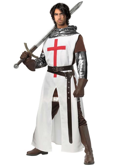 Crusader Costume for Men | Costume chevalier, Costume grande taille ...