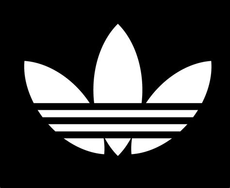 Adidas Symbol Logo White Clothes Design Icon Abstract football Vector ...