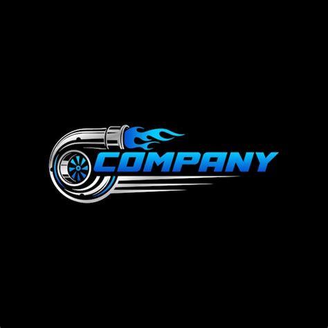 Premium Vector | Turbo car automotive logo template