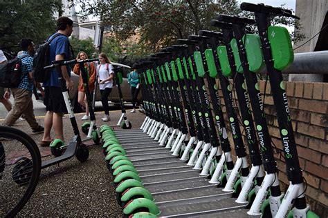 20 places to park your electric scooters on campus – The Daily Texan