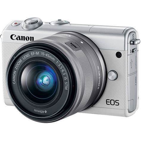 Canon EOS M100 Mirrorless Digital Camera with 15-45mm 2210C011