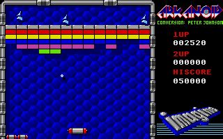 Arkanoid Screenshots for Atari ST - MobyGames