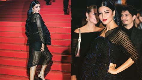 Cannes 2023: Shruti Haasan goes for more black on the red carpet